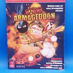 Prima’s Official Strategy Guide WORMS ARMAGEDDON PlayStation