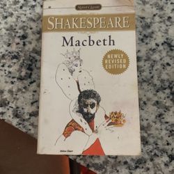 Shakespeare Machbeth Book