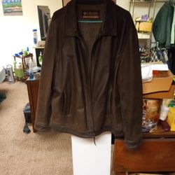 Columbia Leather Jacket That's Extra Large