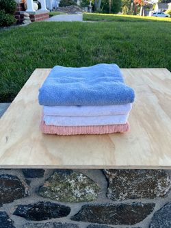 (4) Large Shower Towels