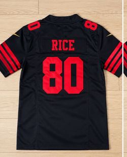 San Francisco 49ers Jerry Rice black 80 new XL, M, L , 2XL