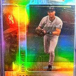 2000 Derek Jeter Upper Deck SPX Refractor 