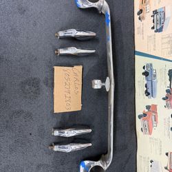 1961 CHEVY IMPALA FRONT GRILLE GUARD AND REAR BUMPER GUARDS