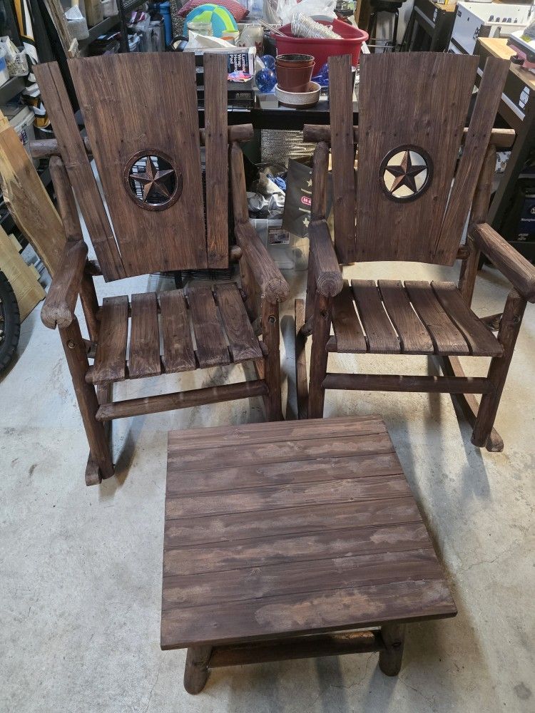 Leigh Country Rocking Chair Set