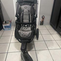 Chicco Activ3 Jogging Stroller - Eclipse
