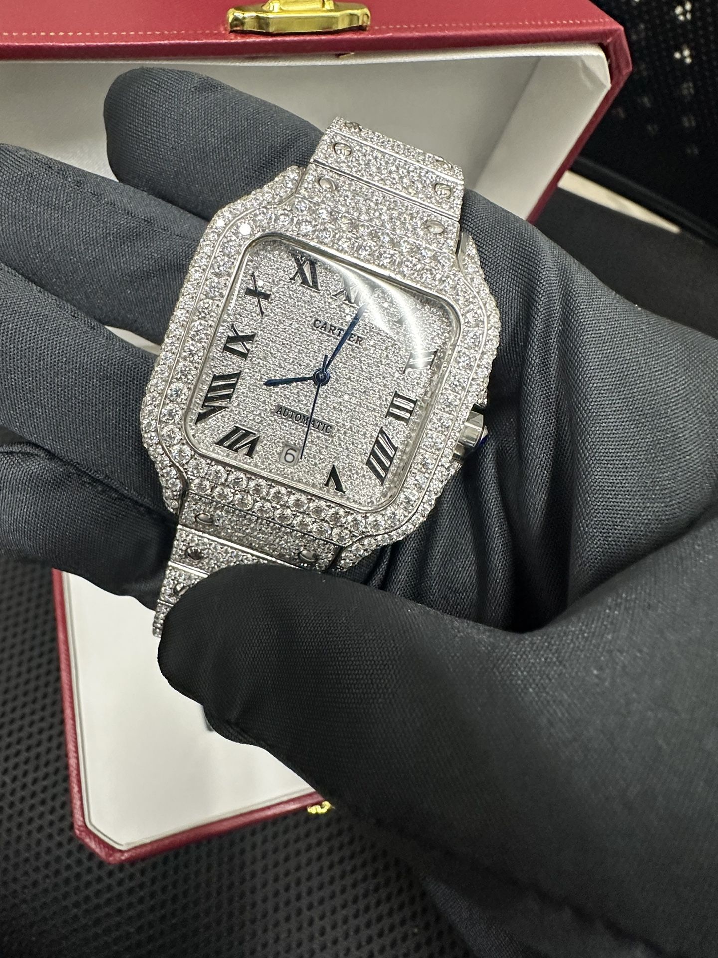 VVS Moissanite Diamond Watch
