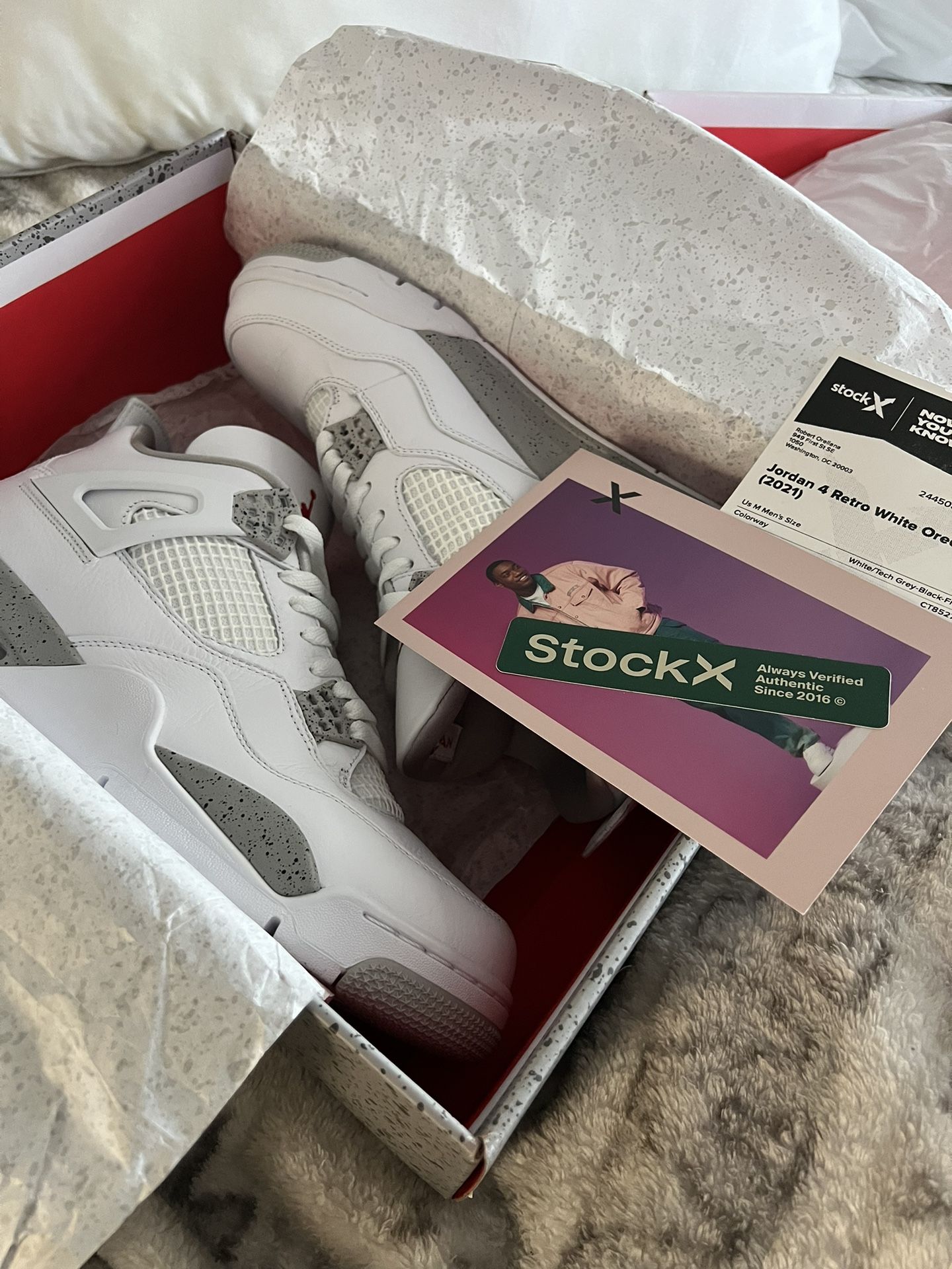 Air Jordan 4 Retro Oreos