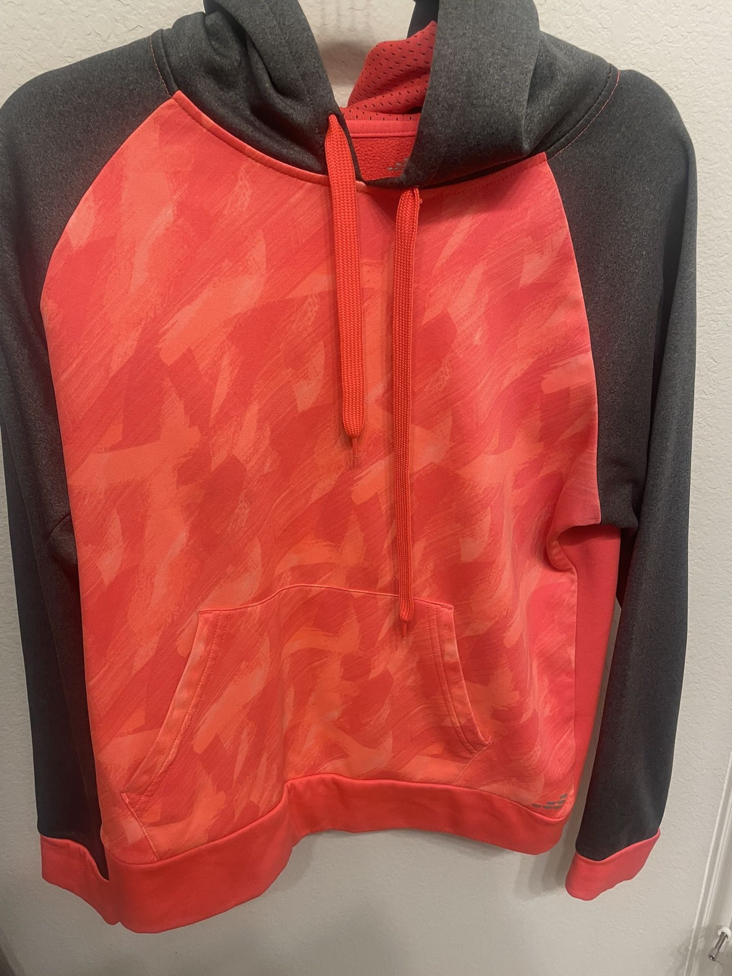 BCG Unisex Orange Graphic Design Hoodie, Large