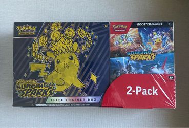Pokemon Surging Sparks 2-Pack (ETB + Booster Bundle)