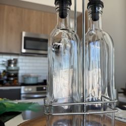 Olive Oil And Vinegar Bottle 