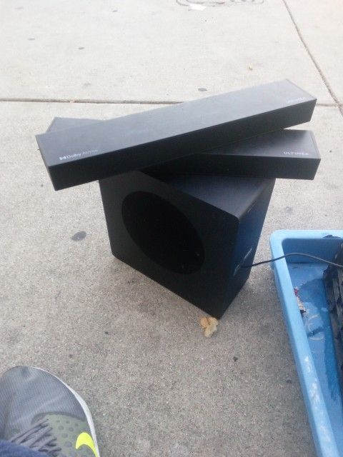 Ultima Soundbars And Subwoofer
