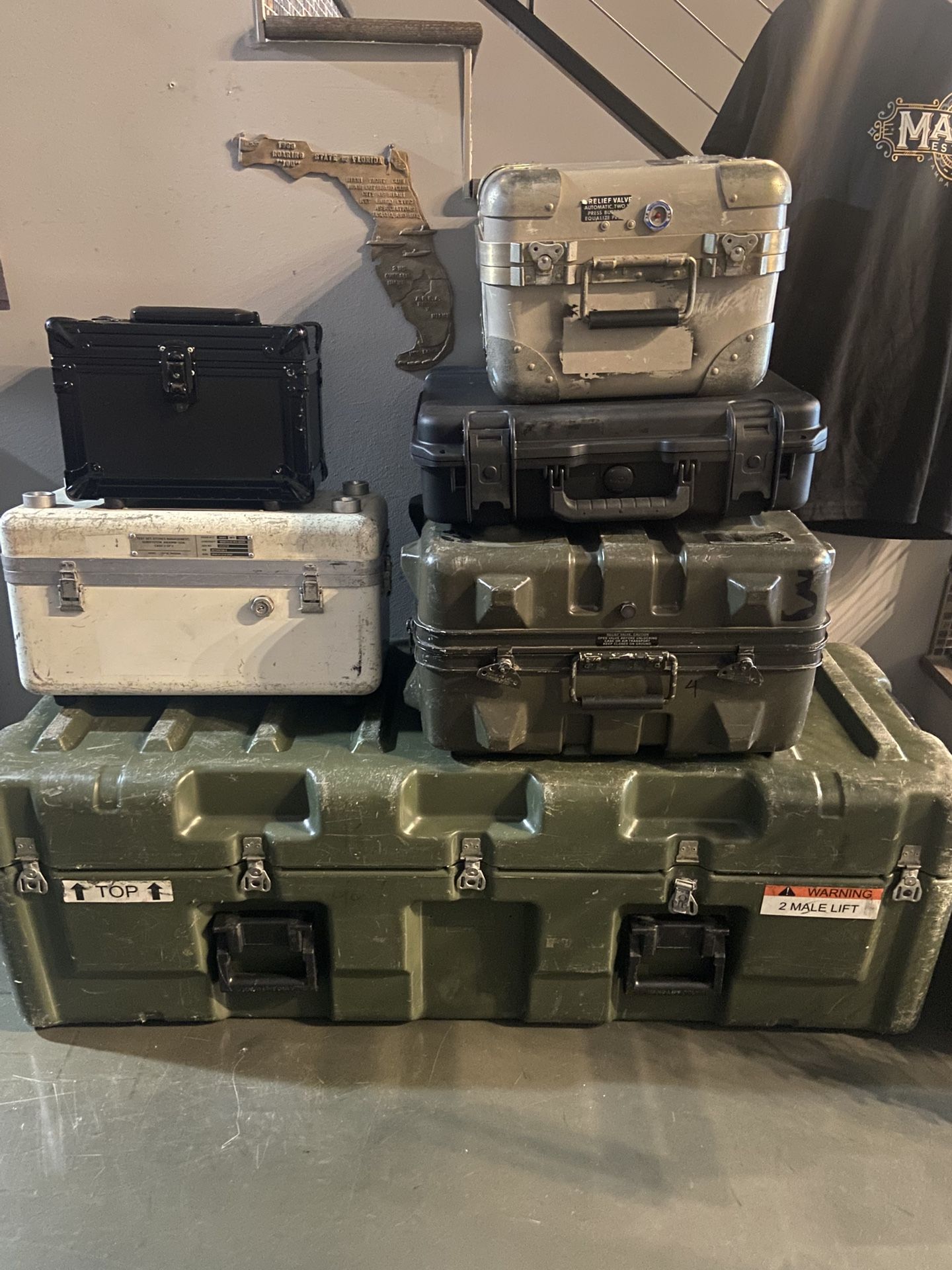 Military Cases - Several Sizes Available