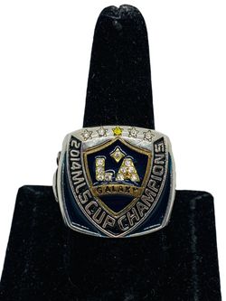 LA Galaxy MLS Cup Champions Ring - Size 11 - Black