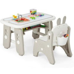 COSTZON kids Table And Chair For Kids Activities 