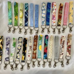 Wristlet Key Chain (your Choice Of Design)
