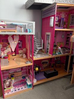 KidKraft Wooden Dollhouse with Furniture
