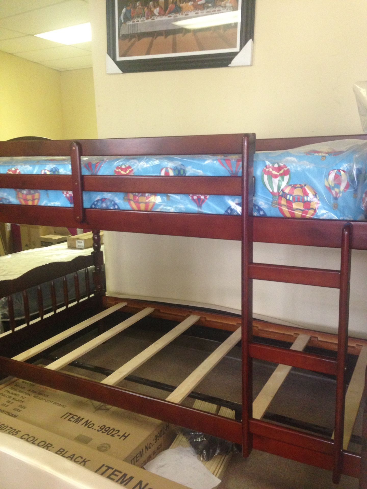 Twin size bunk bed frame