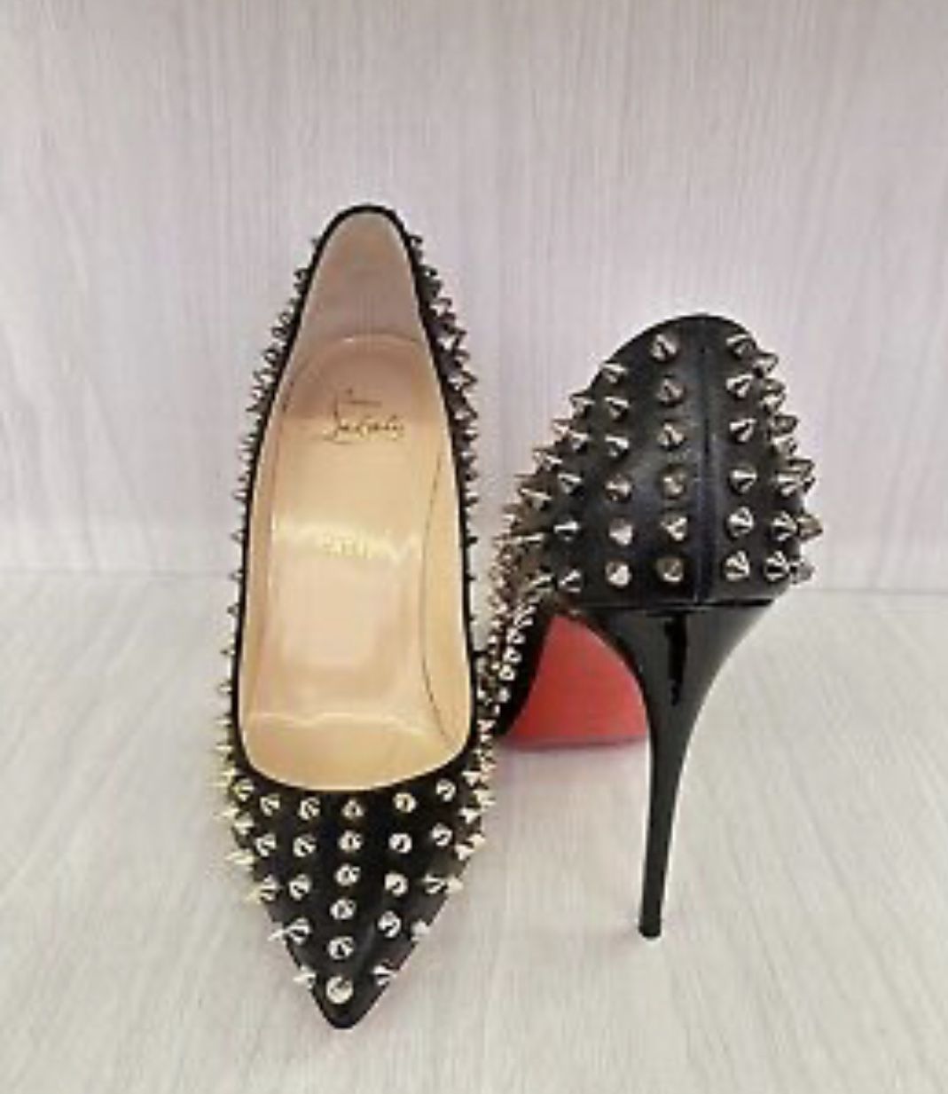 christian louboutin spiked heels New