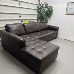 Costco Leather Sectional Sofa