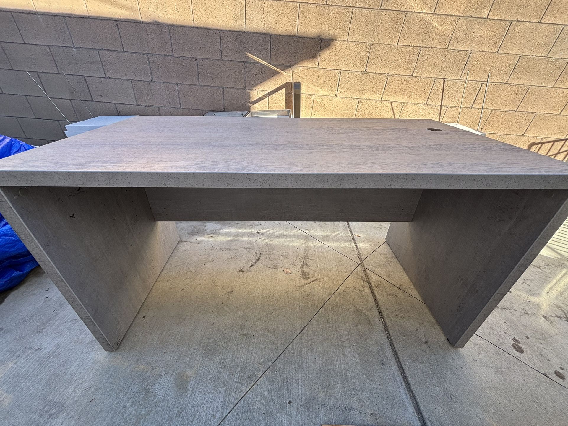 LIGHTLY USED- Wood Desk