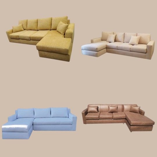 Brand NEW SECTIONAL Sofa CHAISE Lounge Couches