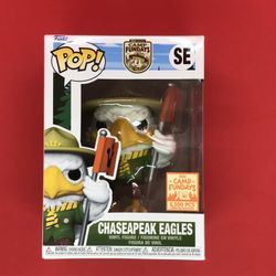 New Funko Pop! Camp Fundays 2023 Chasepeak Eagles Mascot LE 6500