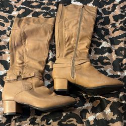 Tan Boots