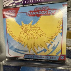 Pokémon Sealed ETB Paradox Rift