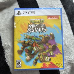 Ps5 TMNT Wrath Of The Muntants 
