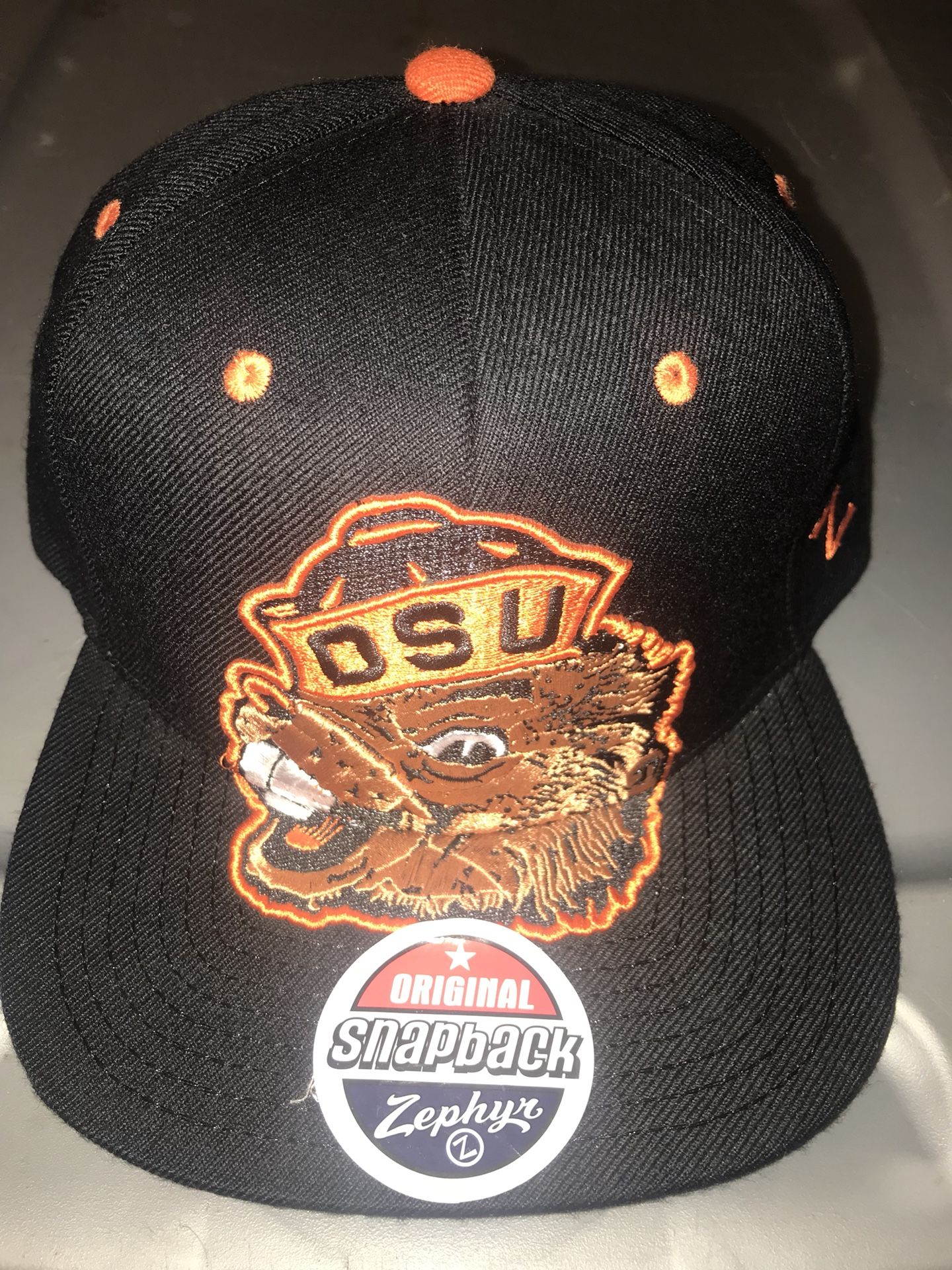 Oregon state beavers snap back hat zephyr NWT