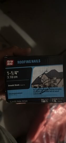 Grip Rite Roofing cNails 1-1/4" 1 lb (196 pcs)