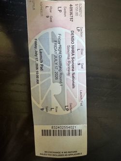 NHRA Sonoma national tickets