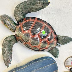 New Out Of Box Resin 20” Turtle 