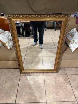Framed mirror