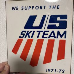 USA Ski Team Plaque 🇺🇸
