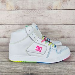 DC Manteca 4 HI Women's Pride Multicolor High Top Skate Sneakers NWOB
