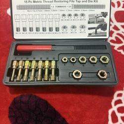 Bolt & Thread Repair Tool Kit – Fix Stripped Bolts – Like New