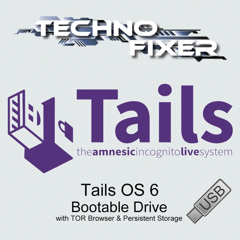 Tails OS 6 Bootable USB Drive