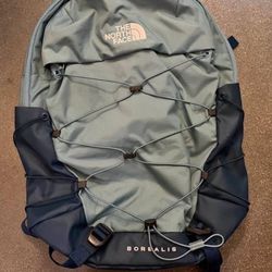 The North Face  Borealis Commuter Backpack – Algae Blue/Midnight Petrol – Like New