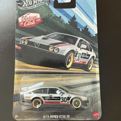 2026 Hot Wheels Silver Series Vintage Racing Club Grand Prix ~ Alfa Romeo GTV6 3.0 #3/5