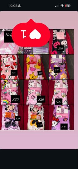 Brand new hello kitty blankets
