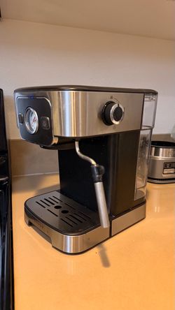 JASSY Espresso Machine with Milk Frother – Works Great