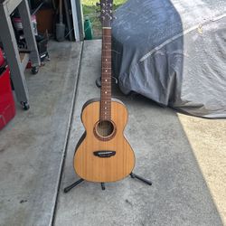 Luna Gypsy Parlor Acoustic guitar