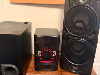 Sub woofer cd player Bluetooth and radio