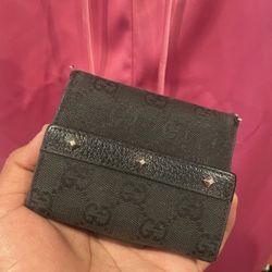 Gucci Spike Studded Wallet