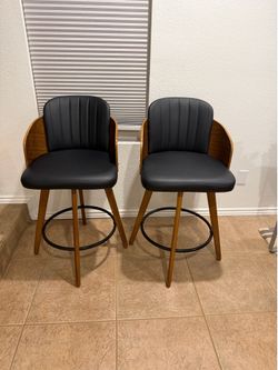 Counter height swivel chairs