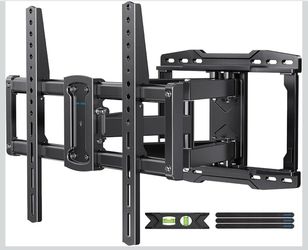 Full Motion TV Wall Mount 37-90 Inch Swivel Tilt Extend TV Bracket VESA 600x400
