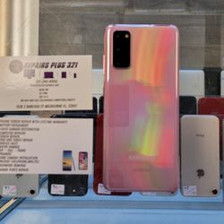 Unlocked Pink Galaxy S20 5G 128gb