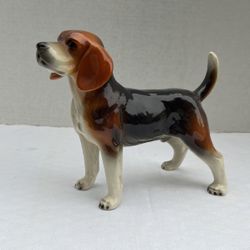 Ceramic Beagle Made In Austria 