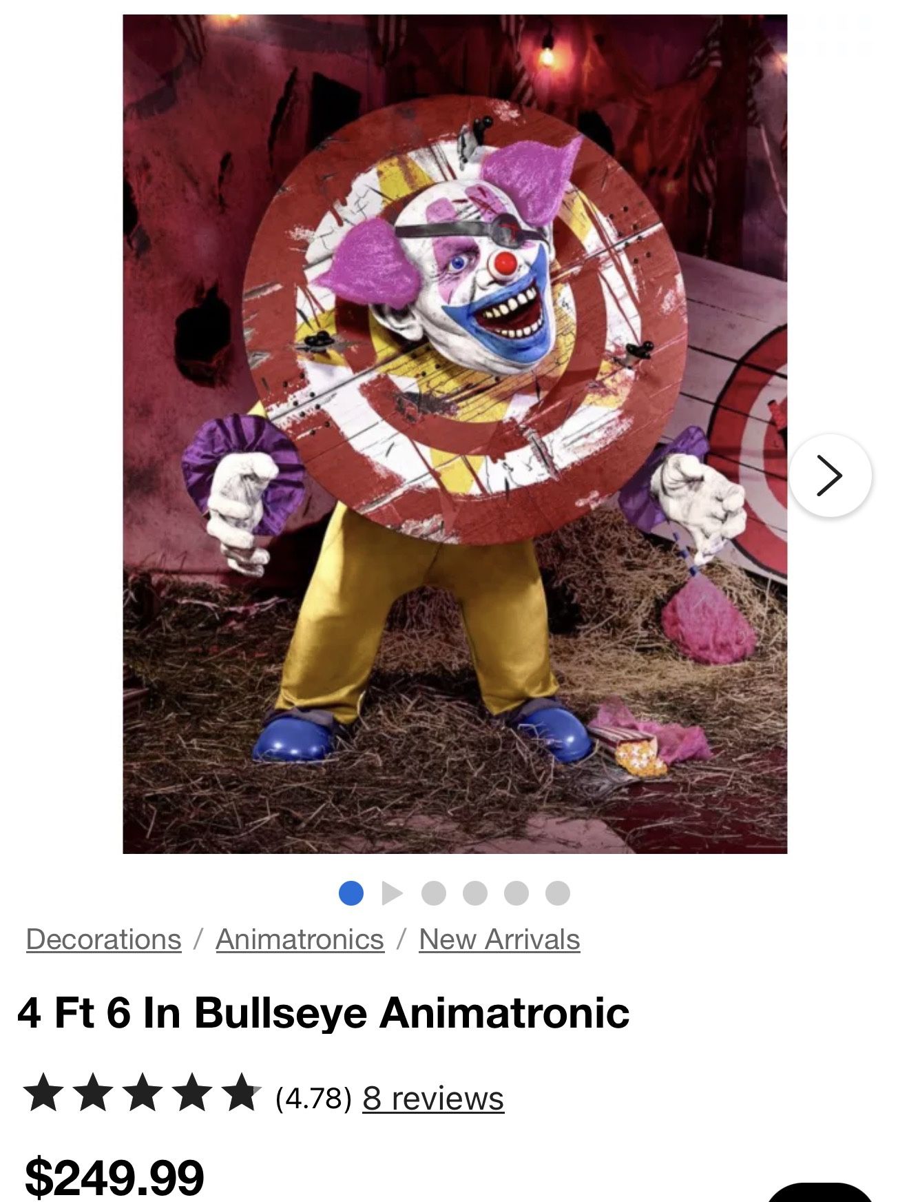 Bullseye Animatronic